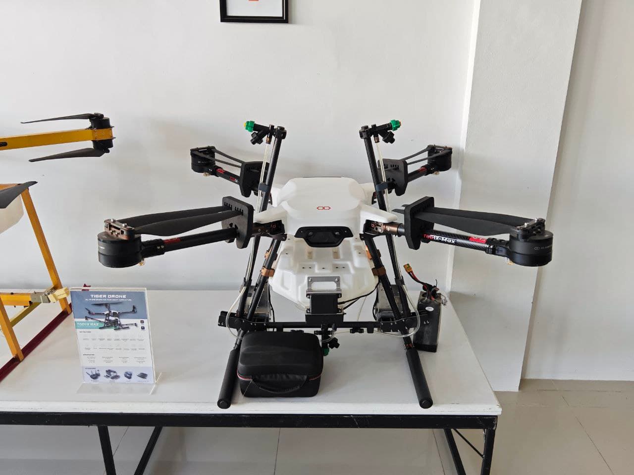 Tiger Drone Assembly & Flight Ops